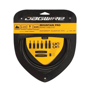Jagwire Mountain Pro Brake Kit Black Carbon